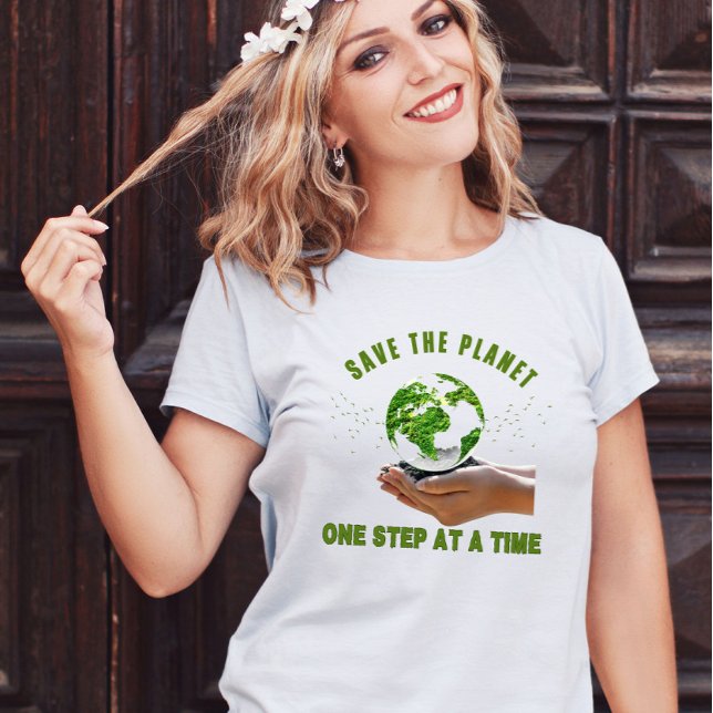 Environment Sustainability "Save the Planet" T-Shirt (Creator Uploaded)