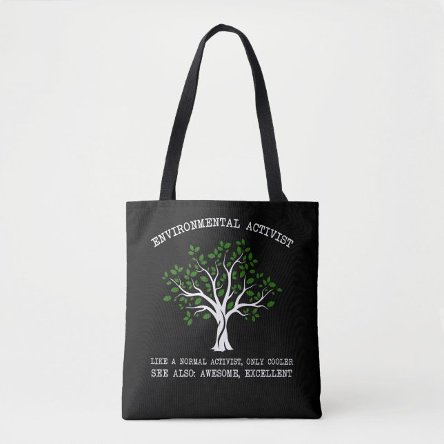 Environmental Activist Nature conservation Earth Tote Bag (Front)