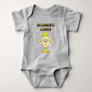Environmental Eggineer Engineer Baby Bodysuit