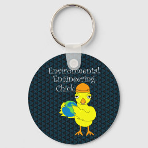 Environmental Engineering Chick Key Ring