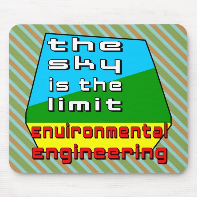 Environmental Engineering Limit Mouse Pad (Front)