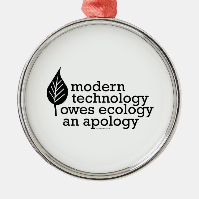 Environmental Metal Tree Decoration (Front)