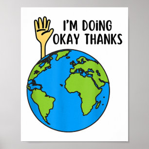 Environmental Protection 55th Earth Day Planet _3  Poster