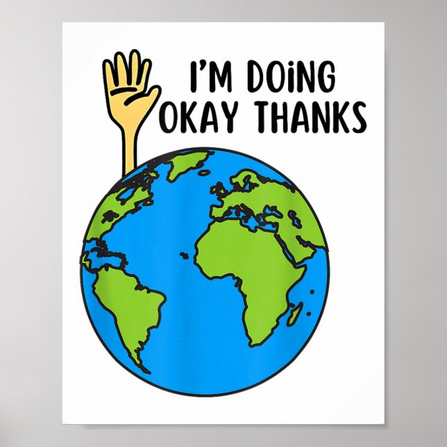 Environmental Protection 55th Earth Day Planet _3  Poster (Front)