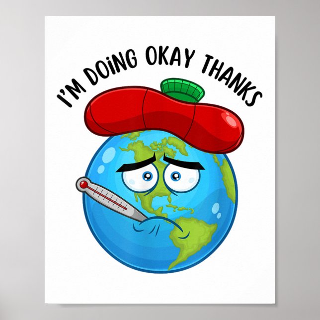 Environmental Protection 55th Earth Day Planet _4  Poster (Front)