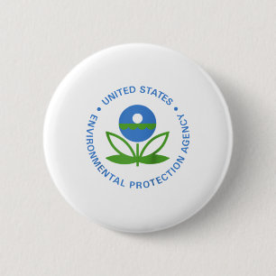 Environmental Protection Agency Epa Logo Environme 6 Cm Round Badge