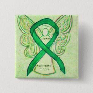 Environmental Protection Awareness Ribbon Pins