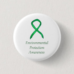 Environmental Protection Awareness Ribbon Pins