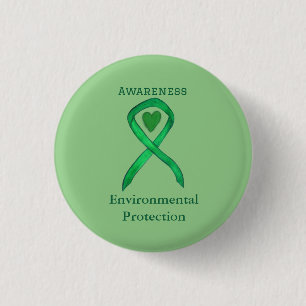 Environmental Protection Awareness Ribbon Pins