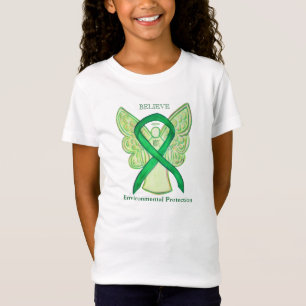 Environmental Protection Awareness Ribbon Shirt