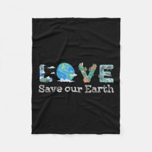 Environmental Protection Climate Protection Animal Fleece Blanket