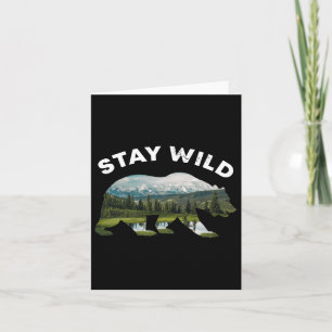 Environmental Protection Climate Protection Bear T Card