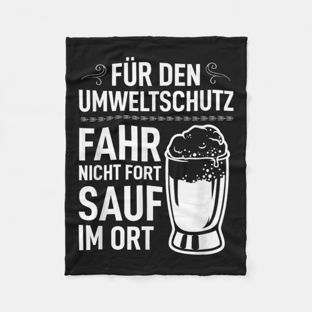 Environmental Protection, Environmental Protection Fleece Blanket (Front)