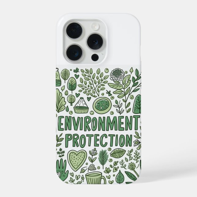Environmental Protection iPhone 15 Pro Case (Back)
