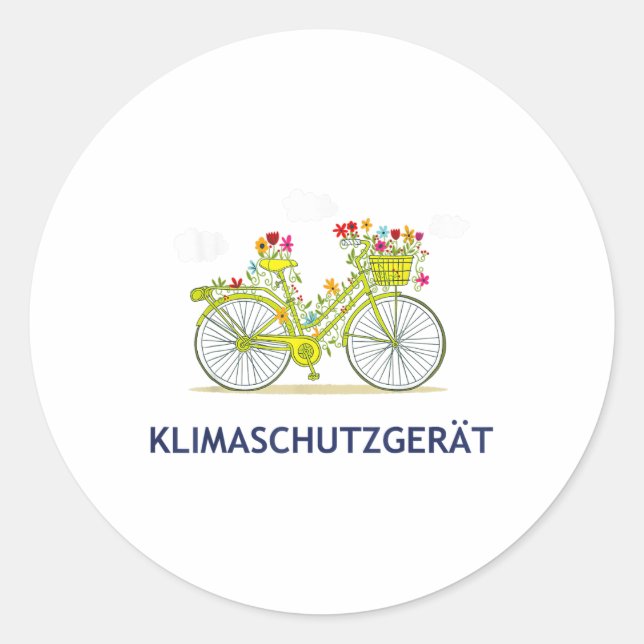 Environmental Protection, Nature Conservation, Oce Classic Round Sticker (Front)