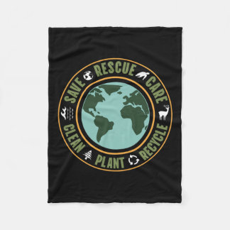 Environmental Protection, Nature Conservation, Oce Fleece Blanket