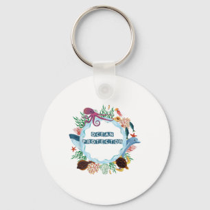 Environmental Protection Nature Conservation, Ocea Key Ring