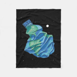 Environmental Protection, No Plastic Waste In The  Fleece Blanket
