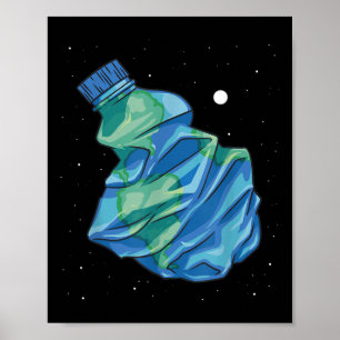 Environmental Protection, No Plastic Waste In The  Poster