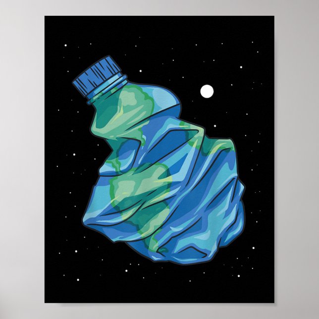 Environmental Protection, No Plastic Waste In The  Poster (Front)