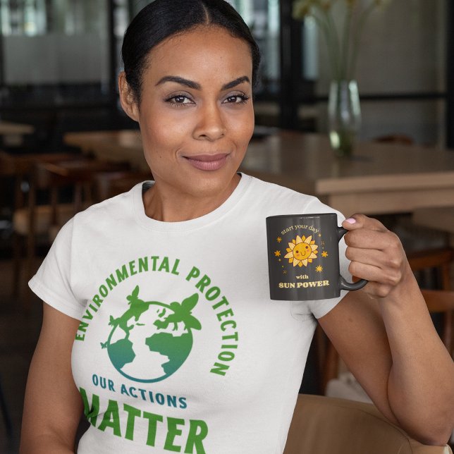 Environmental protection - our action counts T-Shirt (Creator Uploaded)