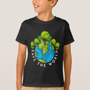 Environmental Protection Save The World  T-Shirt