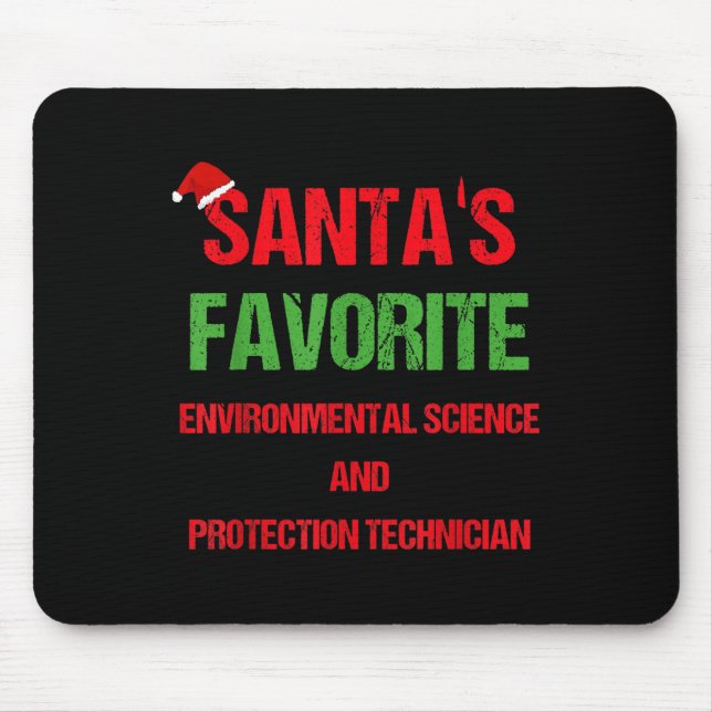 Environmental Science And Protection Technician Ch Mouse Pad (Front)