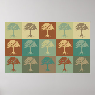 Environmental Science Pop Art Poster