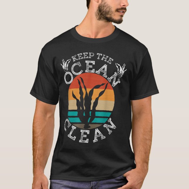 Environmental Sea Ocean Protection  T-Shirt (Front)