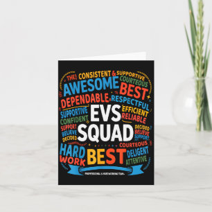 Environmental Services Squad Week Appreciation Fun Card