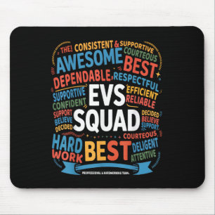 Environmental Services Squad Week Appreciation Fun Mouse Pad