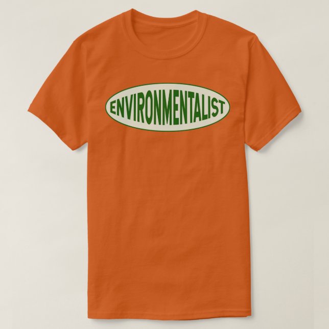 Environmentalist Climate Change T-Shirt (Design Front)