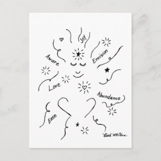 'Envision' Postcard