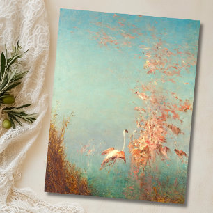 Envol De Flamants Roses, Étang De Vaccarès Postcard