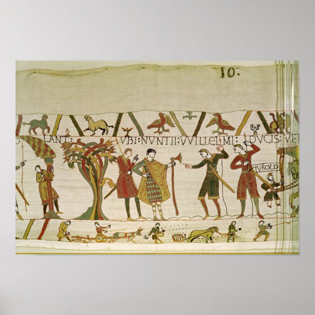 Envoys from Duke William are Sent to Count Guy Poster (Front)