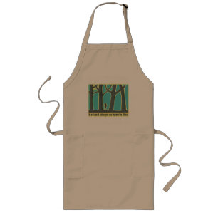 Envrionmental Quote Long Apron