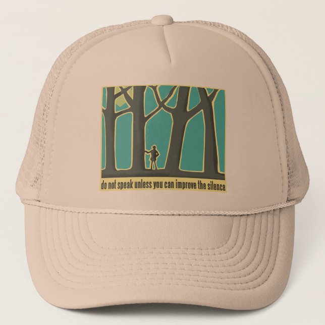 Envrionmental Quote Trucker Hat (Front)