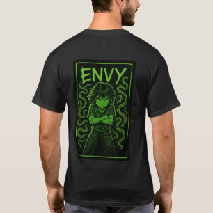 Envy, Seven Deadly Sins anime neon shirt