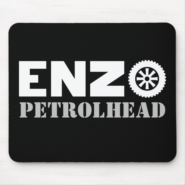 Enzo Petrol Head Mouse Pad (Front)
