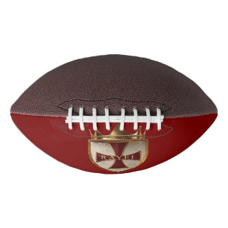 EOC RED RayEl Crest design Football