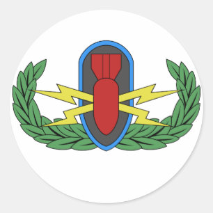 EOD Basic Badge Stickers