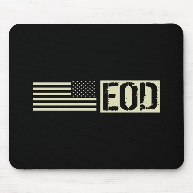 EOD - Black Flag Mouse Pad (Front)