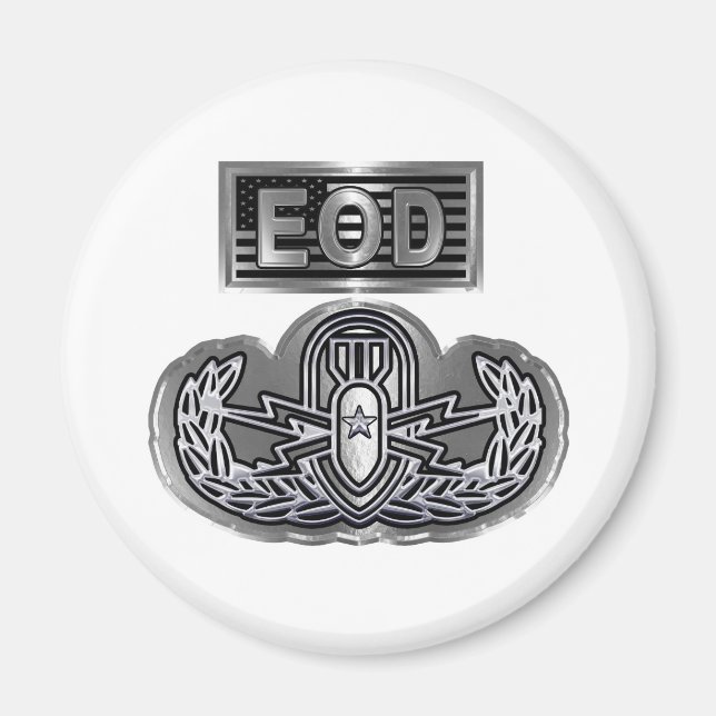 EOD Explosive Ordnance Disposal  Magnet (Front)