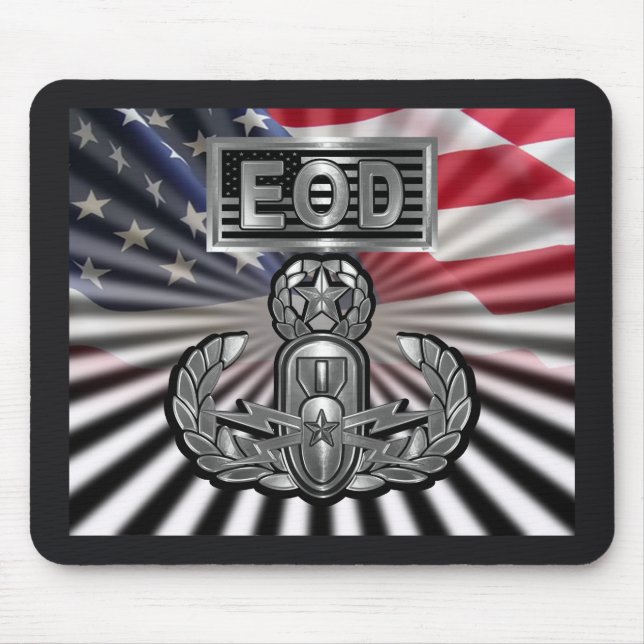 EOD Explosive Ordnance Disposal  Mouse Pad (Front)
