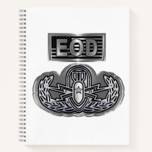 EOD Explosive Ordnance Disposal Notebook