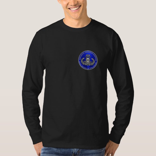 EOD Explosive Ordnance Disposal  T-Shirt (Front)