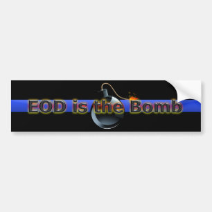 EOD is the Bomb Bumper Sticker