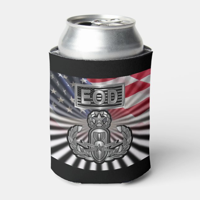 “EOD Master Blaster” Commemorative Gift Can Cooler (Can Front)