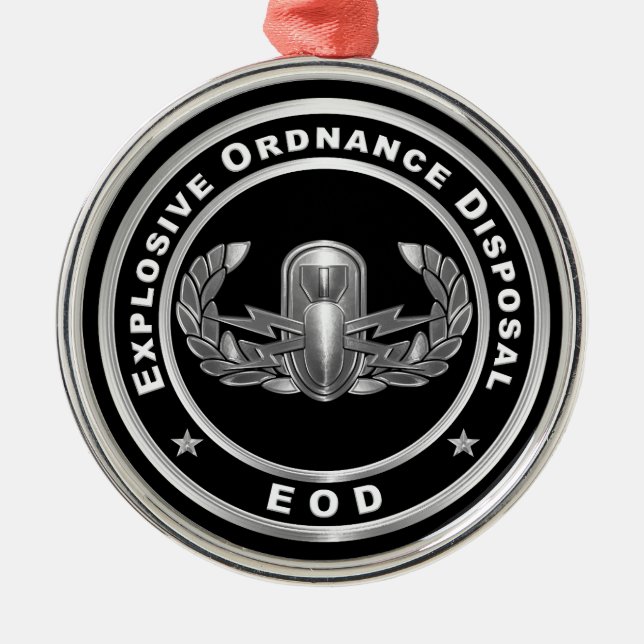 EOD METAL TREE DECORATION (Front)