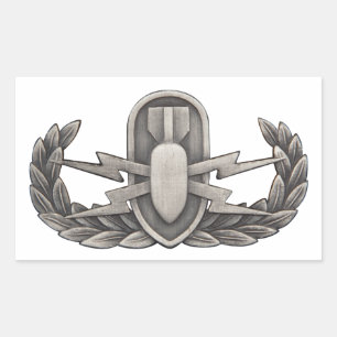 EOD RECTANGULAR STICKER